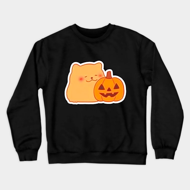 Mirthful Blump and Pumpkin Pal (Halloween 2023) Crewneck Sweatshirt by Newdlebobs